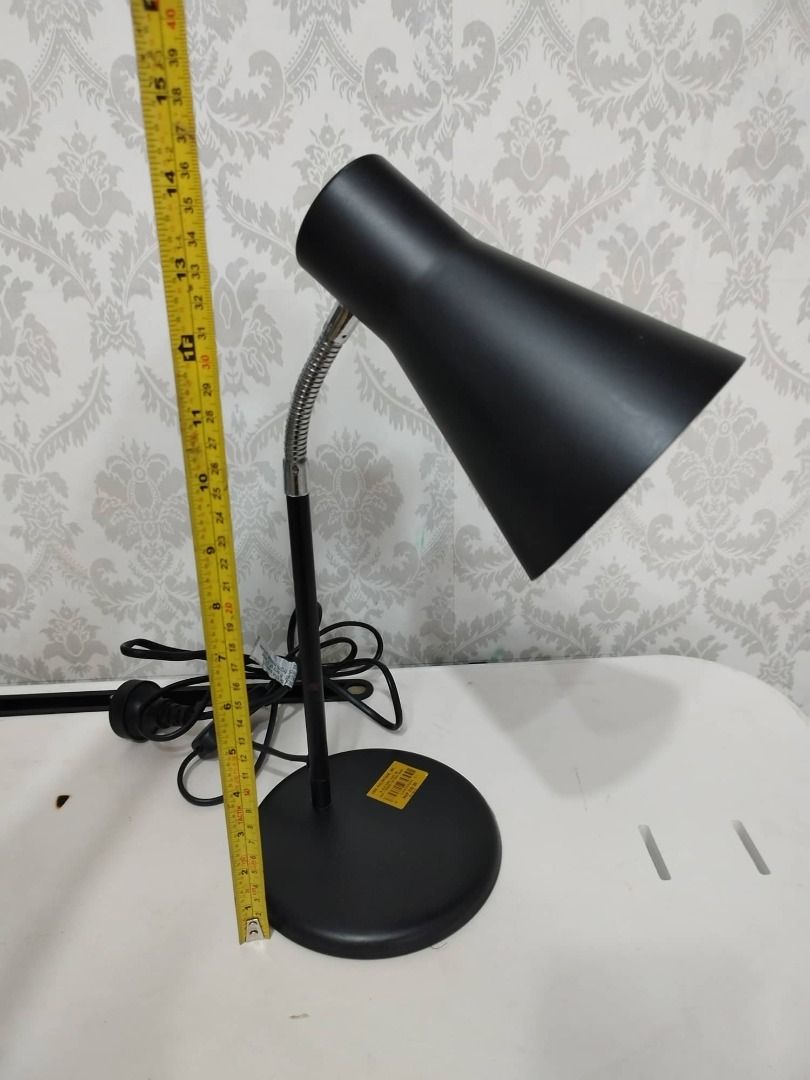 Anko Black Desk Lamp, Furniture & Home Living, Lighting & Fans