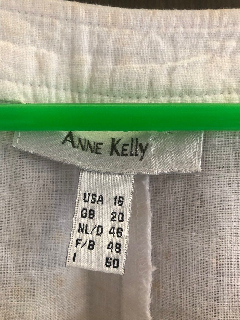 Anne Kelly Linen Dress (Size: USA 16 / GB 20) , Women's Fashion, Dresses &  Sets, Dresses on Carousell