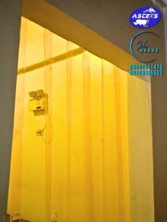 Anti- Insects Yellow pvc Curtains