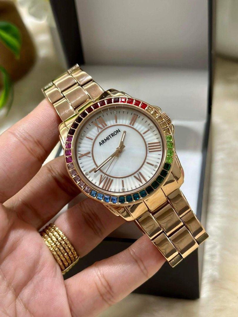 Armitron crystal women's new arrivals watch