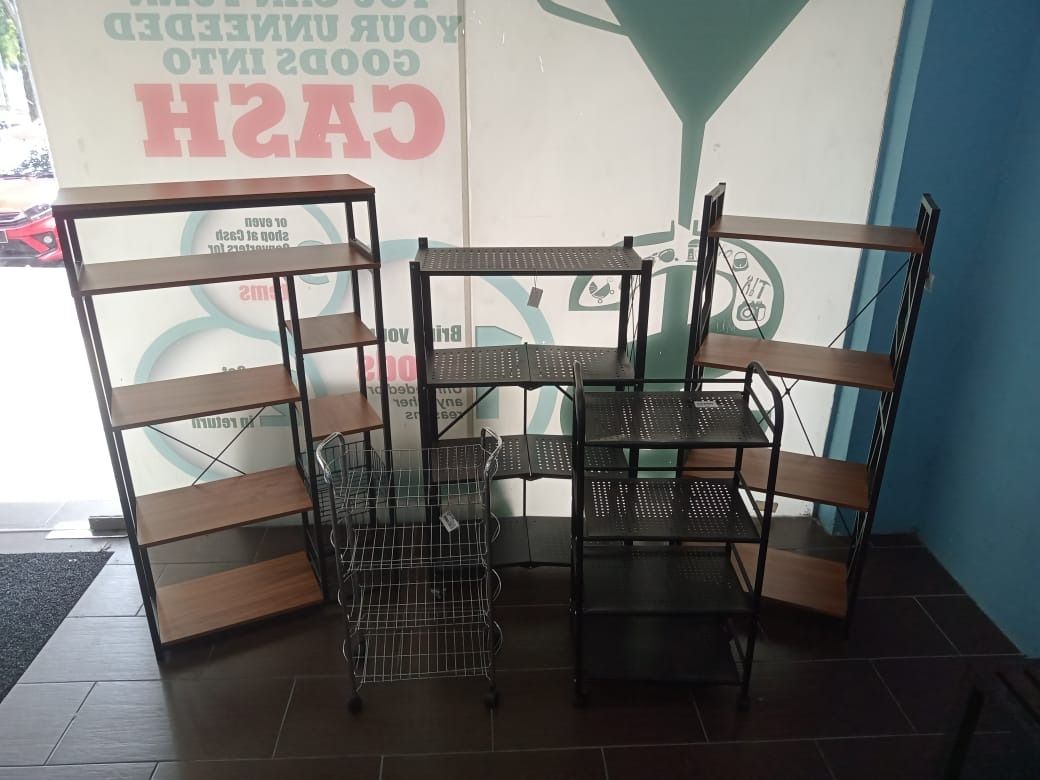 Assorted Design Wood & Metal Rack Price Range From RM58 to RM199 ...