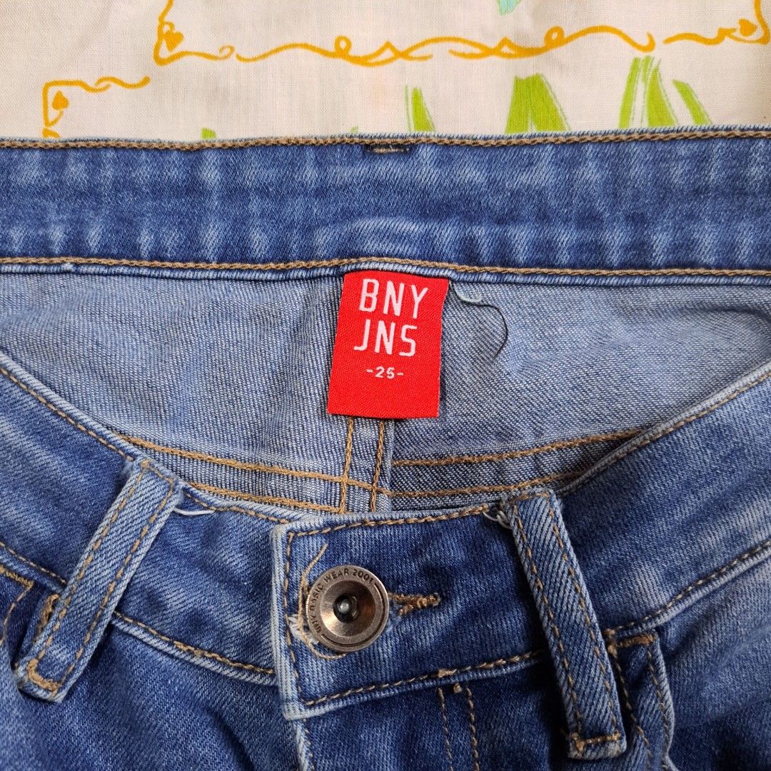 AUTHENTIC BNY JNS Cigarette Cut Jeans, Women's Fashion, Bottoms