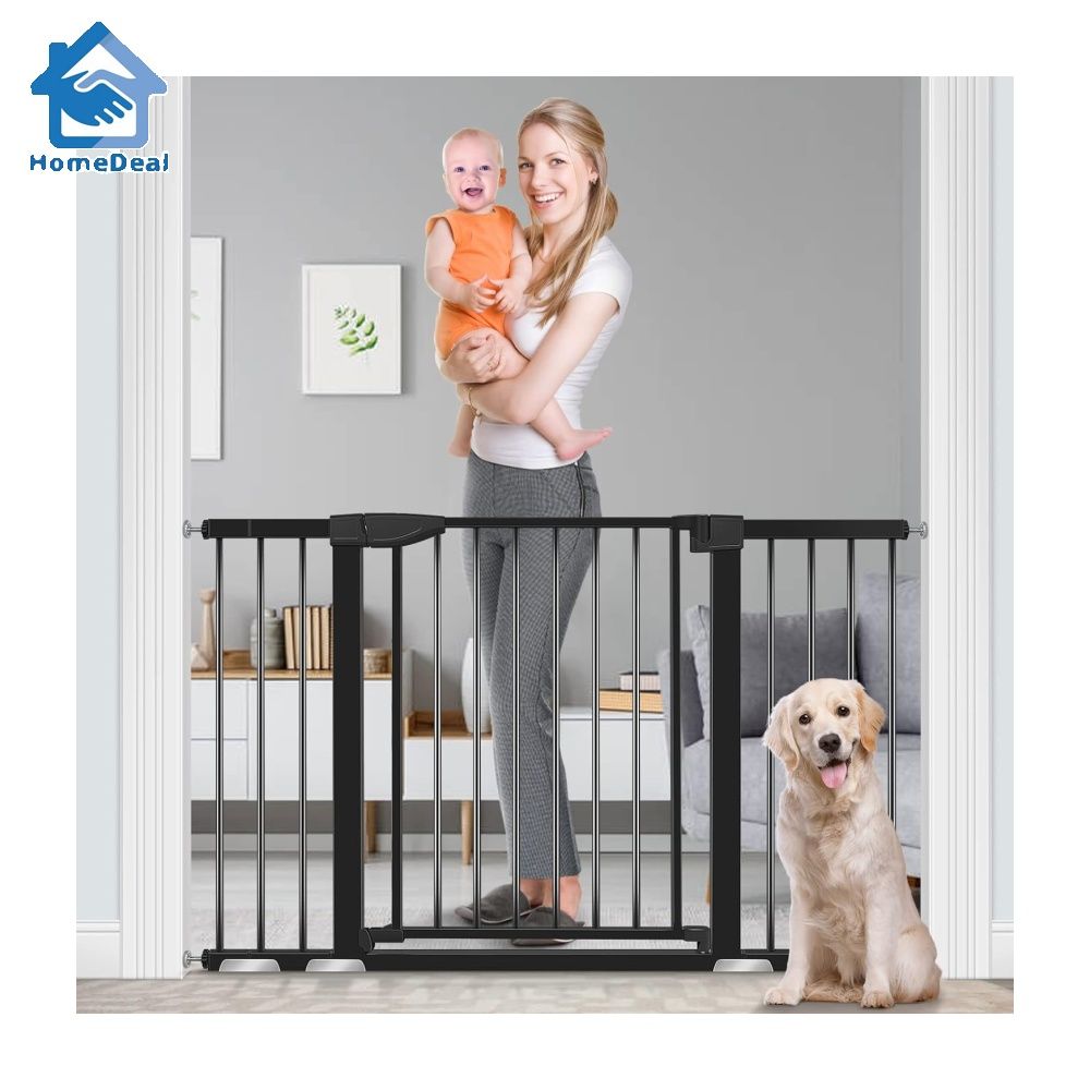 Baby gate walk through door sales