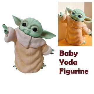 4/28 cm DIY Star Wars baby Yoda children PVC animation filling