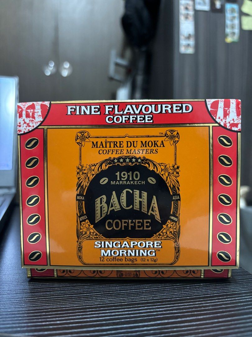Bacha Coffee Singapore Morning / Bacha Coffee box / Bacha Coffee