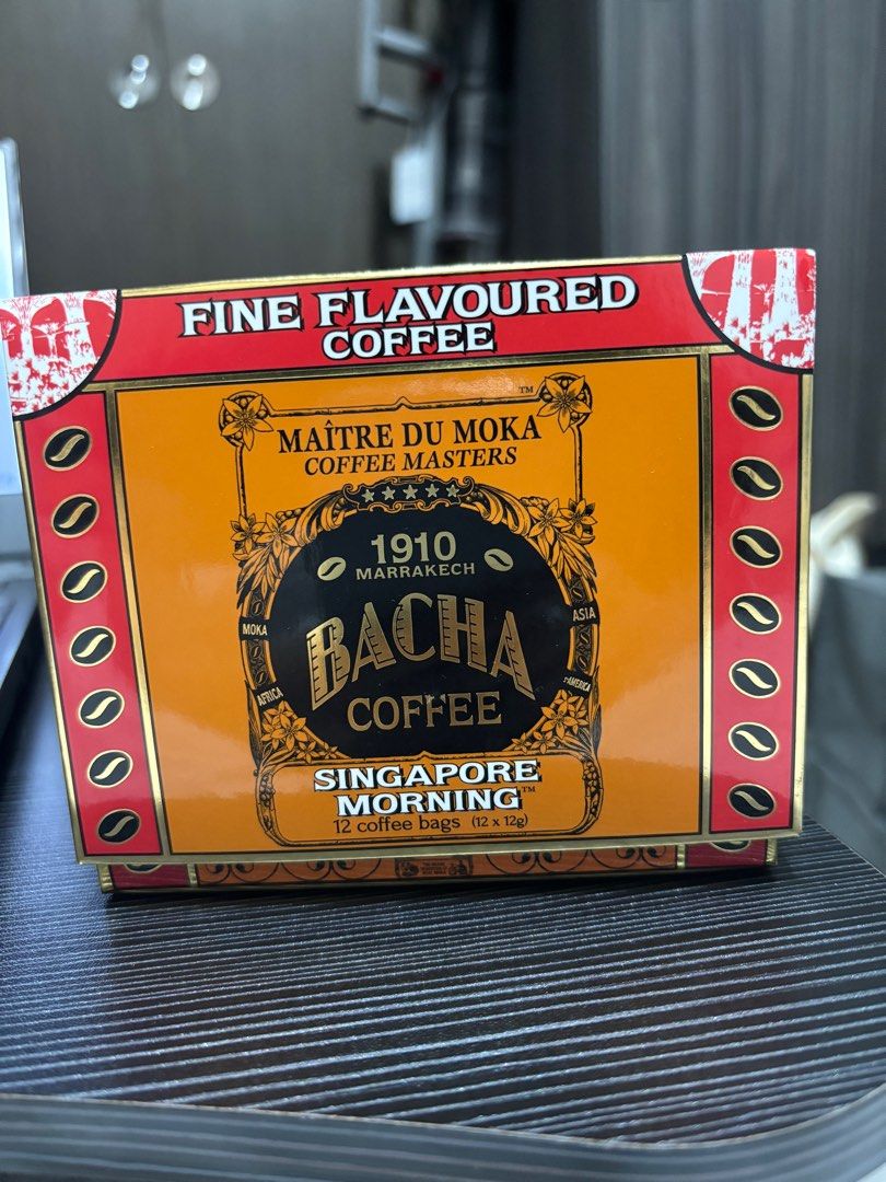 Bacha Coffee Singapore Morning / Bacha Coffee box / Bacha Coffee