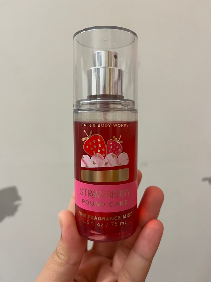 Strawberry pound cake fine fragrance sales mist