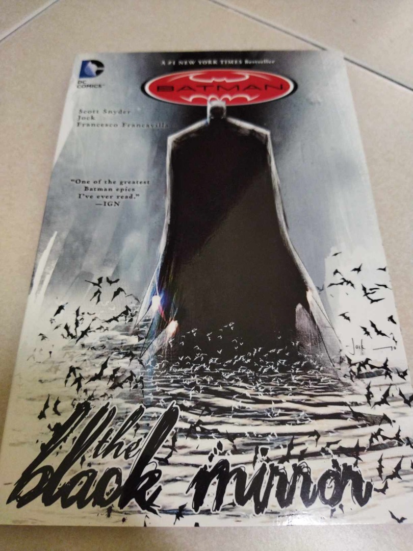 Batman Black Mirror TPB, Hobbies & Toys, Books & Magazines, Comics