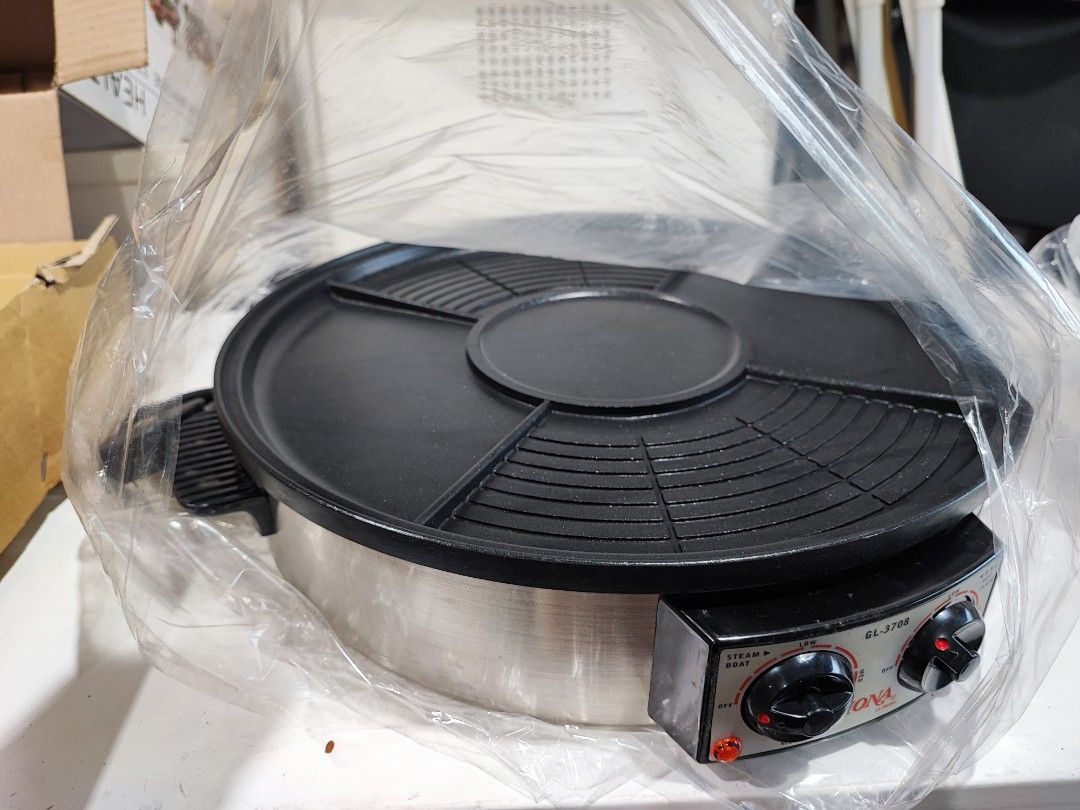 BBQ hot plate steamboat, TV & Home Appliances, Kitchen Appliances, BBQ