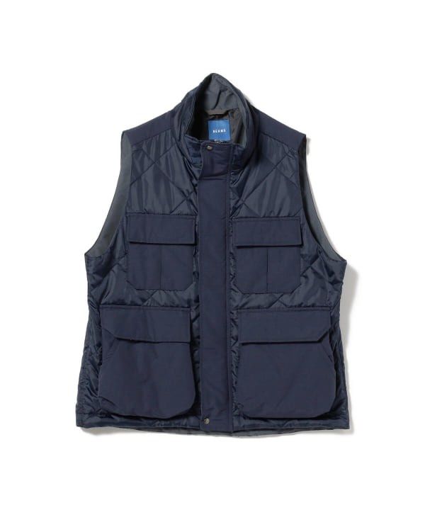 Beams Quilted Vest Navy Wtaps Sedan All Purpose See See SFC