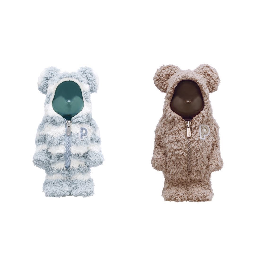 Bearbrick Gelato Pique Mint 1000% 睡衣熊一對, 興趣及遊戲, 玩具