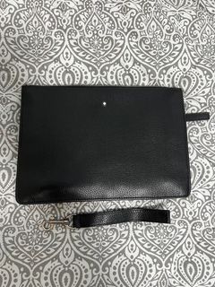 Montblanc Men's Hand Clutch Bag, Luxury, Bags & Wallets on Carousell