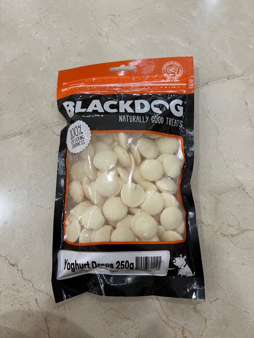 Black dog on sale yoghurt drops