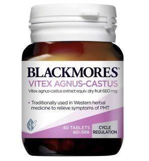 Blackmores Vitex Angus Castus 40 Tablets 天然聖潔莓
