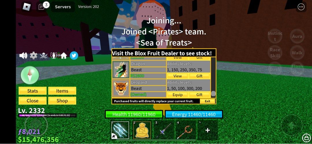 Portal Fruit  Blox Fruit, Video Gaming, Video Games, Others on Carousell