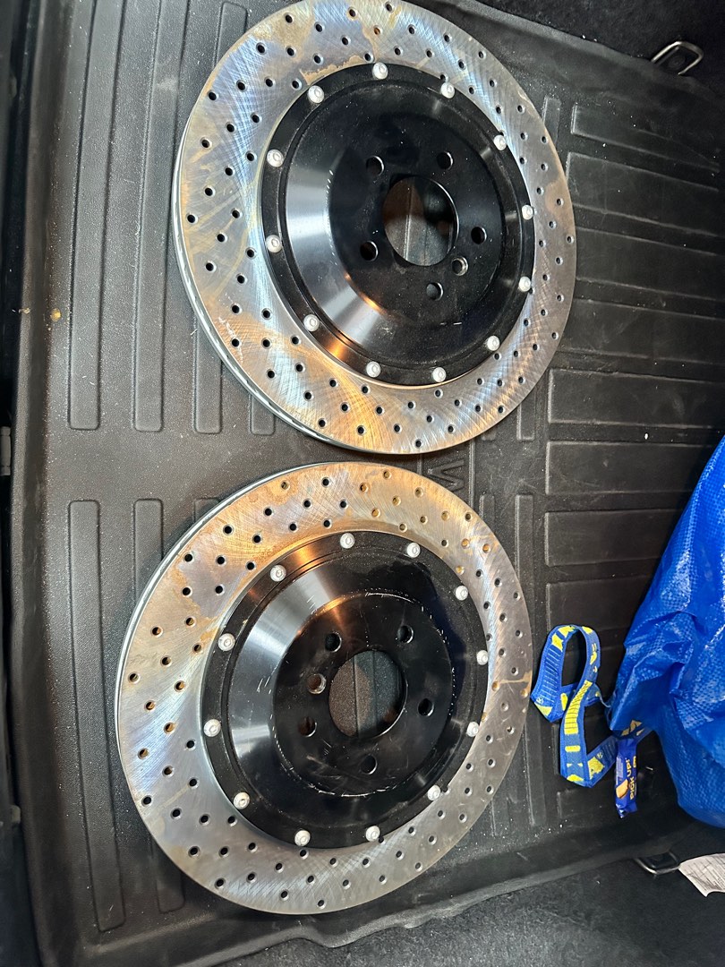 BMW F10 Disc brake rotor front x 2, Car Accessories, Tyres & Rims on ...