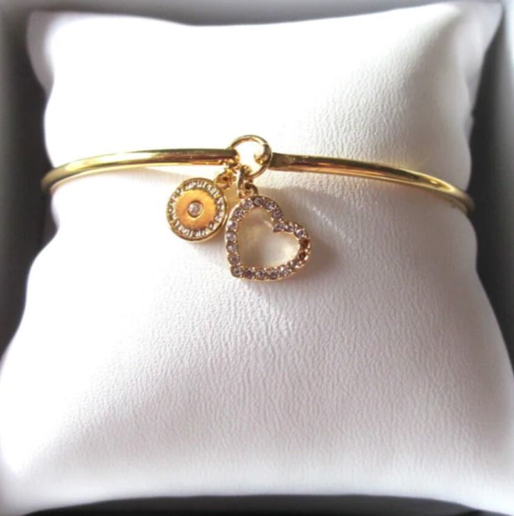 Michael kors 2025 heart charm bracelet
