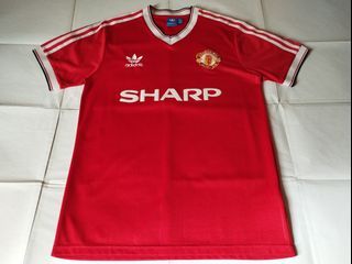 Manchester United 1988 - 1990 GK goalkeeper shirt jersey Adidas vintage 30  - 32