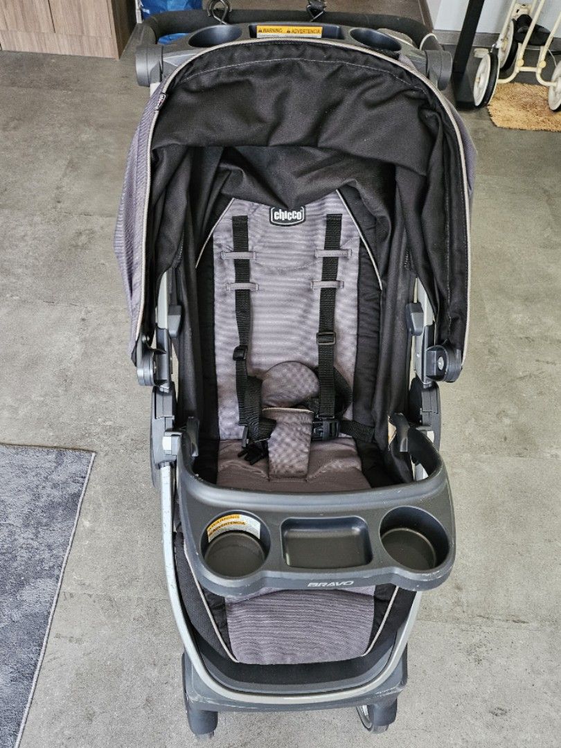 Bravo Trio stroller, Babies & Kids, Going Out, Strollers on Carousell