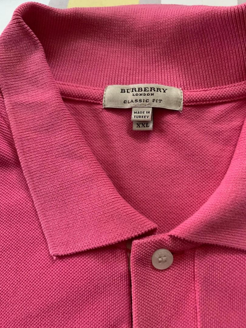 Burberry rosa xxl top