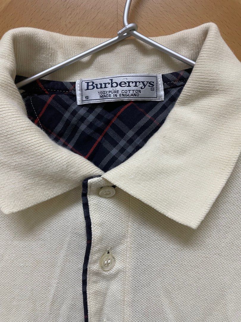 Burberrys 長袖, 男裝, 上身及套裝, T-shirt、恤衫、有領衫- Carousell