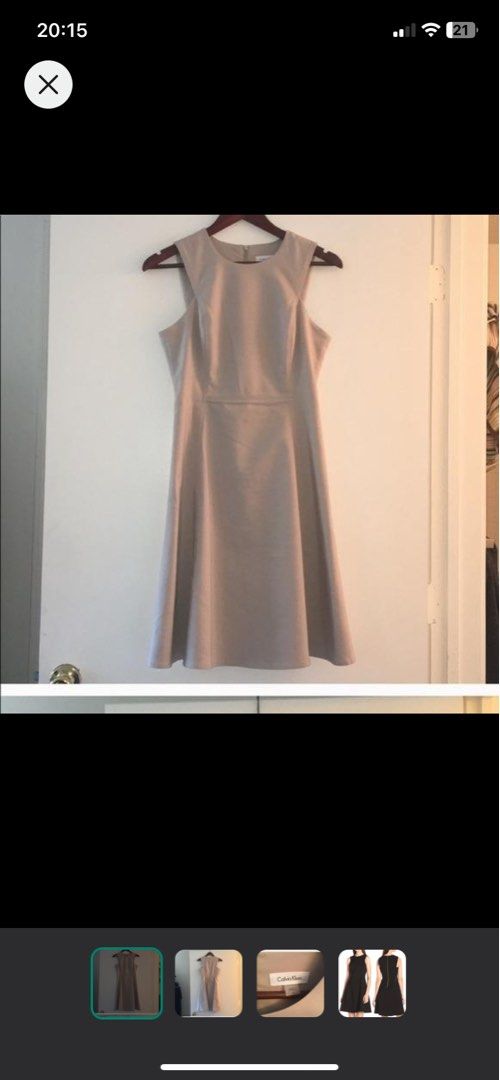 Calvin klein 2025 fit and flare