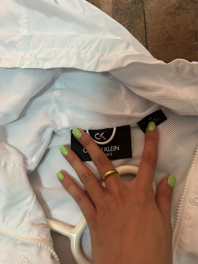 Calvin Klein Reflective Jacket Women s Fashion Coats Jackets