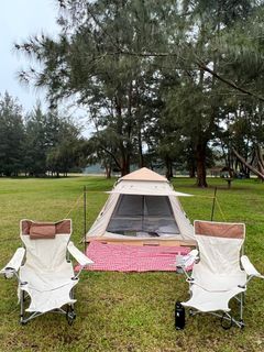 Camping tent and chair (can be sold individually or set)
