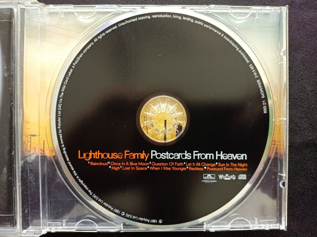 CD Lighthouse Family postcards from heaven, Hobbies & Toys, Music