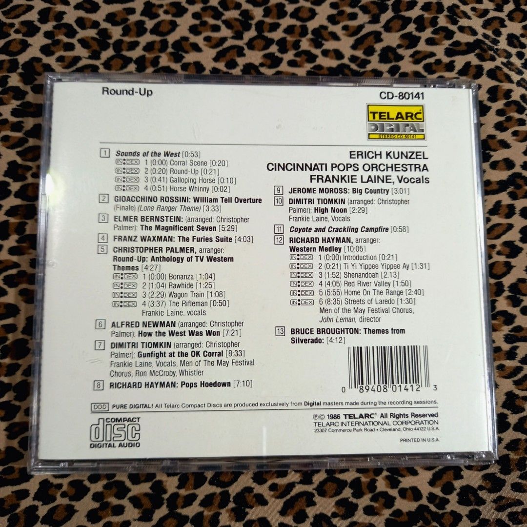 CD] Round-Up #Made in USA #TELARC #Erich Kunzel/Cincinnati Pops Orchestra …  1986