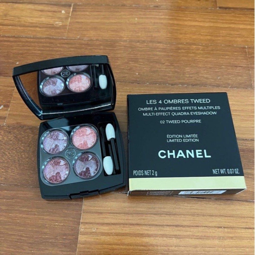Chanel 100% authentic eyeshadow, Chanel LES 4 OMBRES TWEED 02