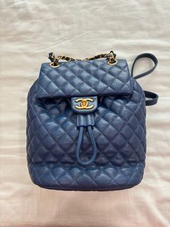 New 18A Chanel Taupe Gray Small Gabrielle Backpack Bag – Boutique Patina