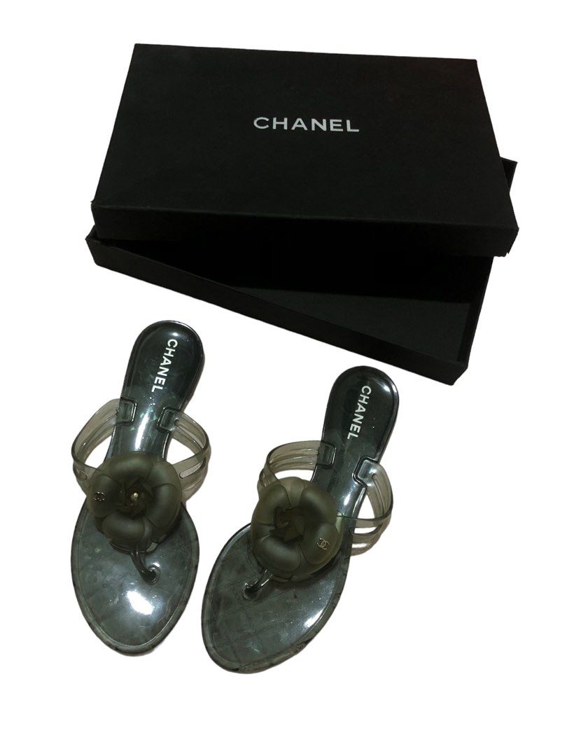 Coco chanel jelly sandals 2025
