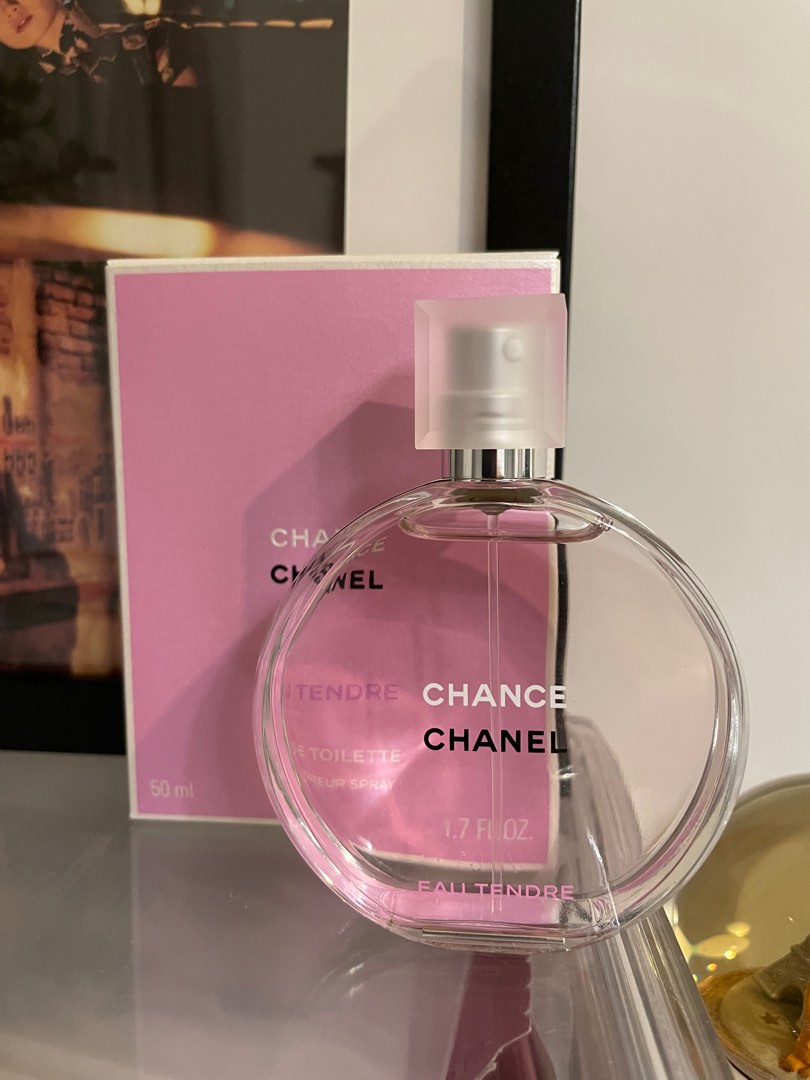 Chanel chance eau tendre EDT perfume 50ml, 美容＆個人護理, 沐浴