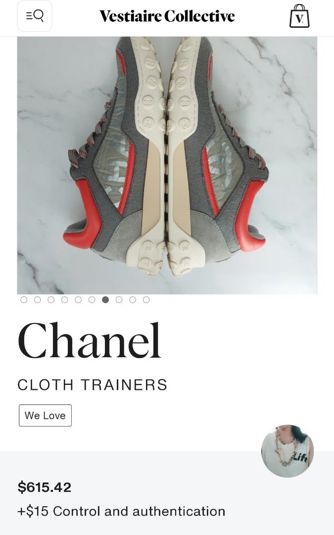 Chanel cloth Trainers Luxury Sneakers Footwear on Carousell