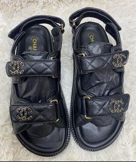 Chanel Dad Velcro sandals