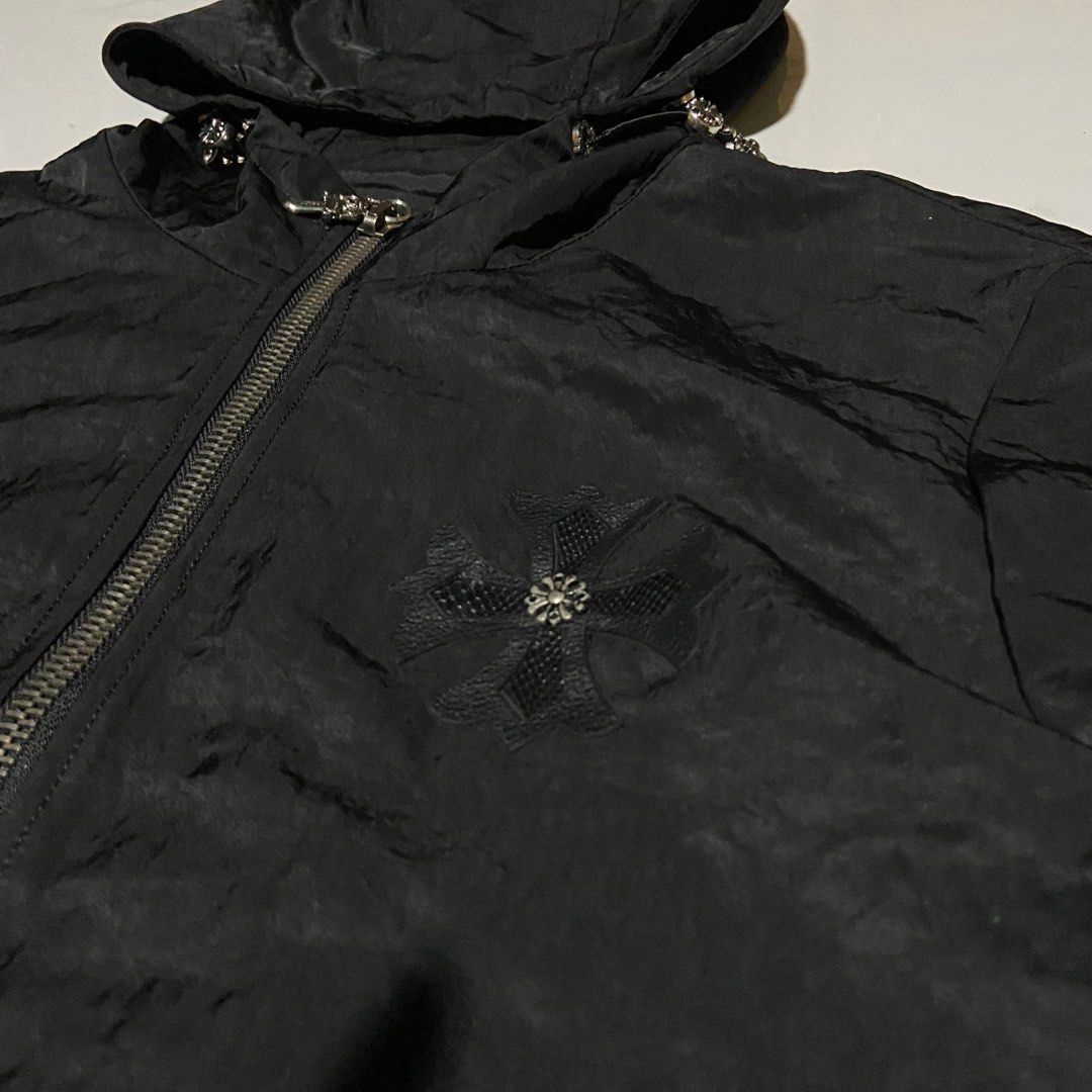 Chrome Hearts Coat Leather Logo Jacket, Women's Fashion, Coats, Jackets