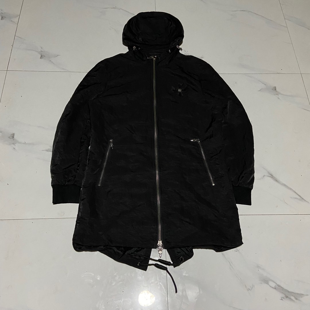 Chrome Hearts Coat Leather Logo Jacket, Women's Fashion, Coats, Jackets