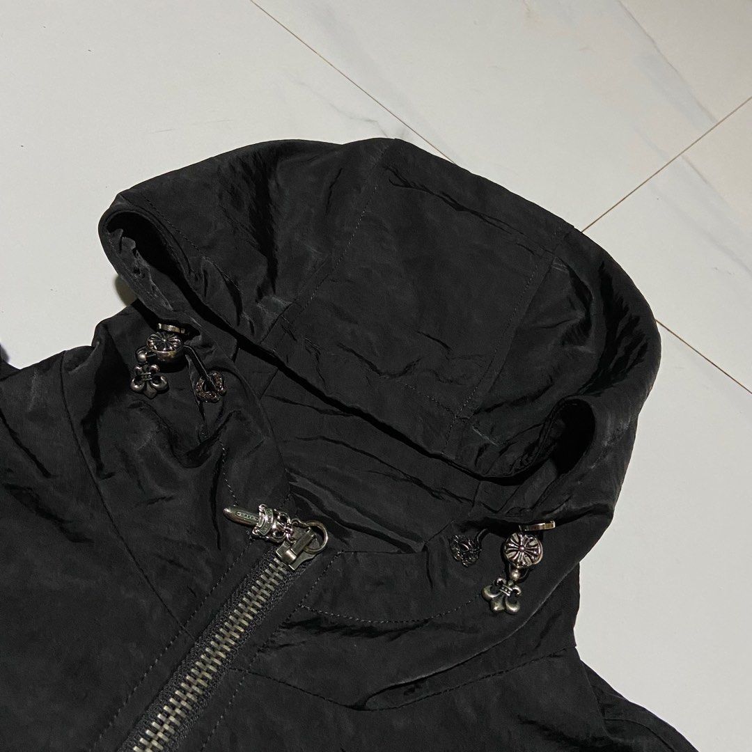 Chrome Hearts Coat Leather Logo Jacket, Women's Fashion, Coats, Jackets