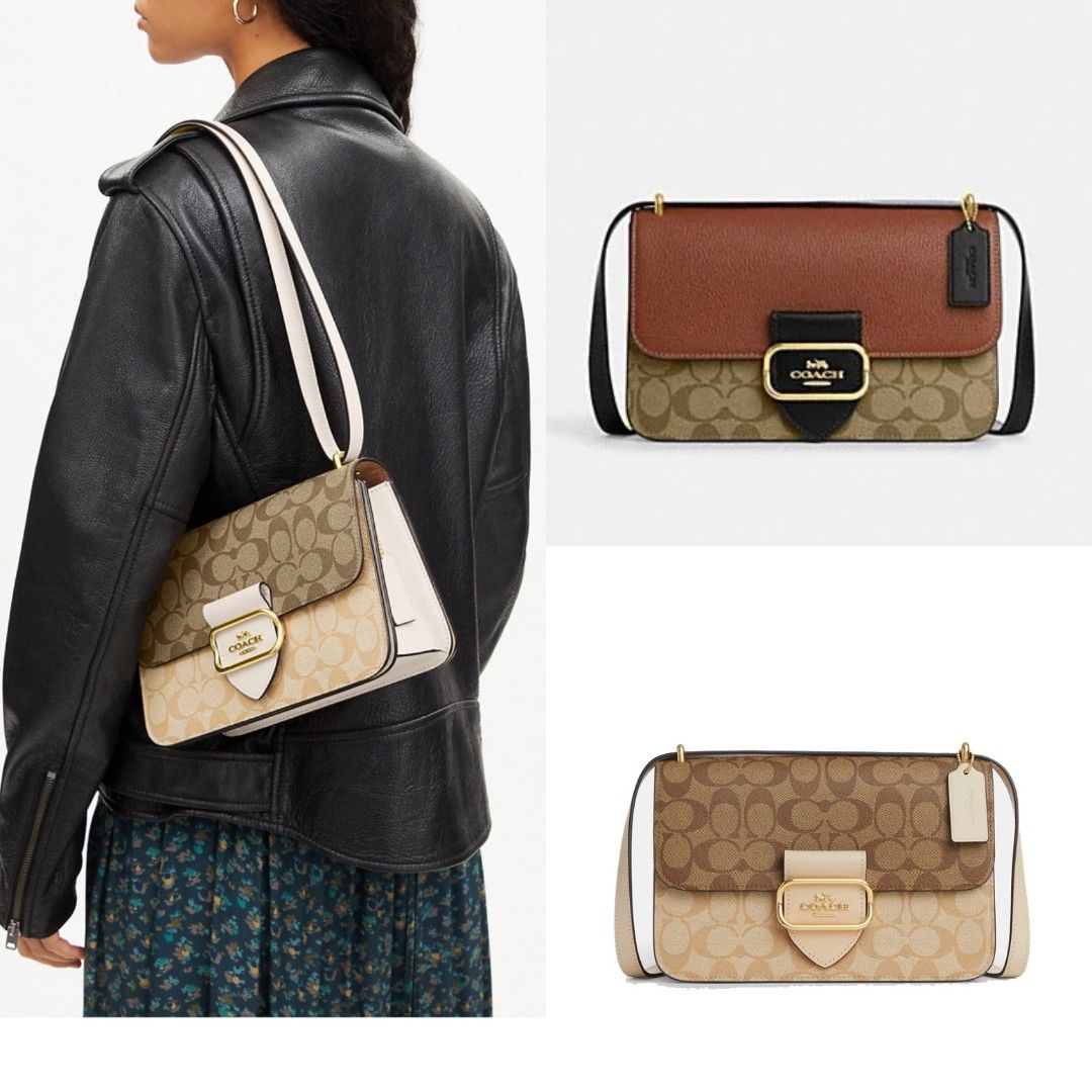 Coach square hotsell crossbody