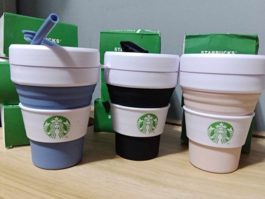 Collapsible cups (Category: Other Kitchenware & Tableware) located in Makati City. Submitted by belalyn (Listing ID 1260796569, Image 1). Description: collapsible coffee cup food grade silicon makati area.