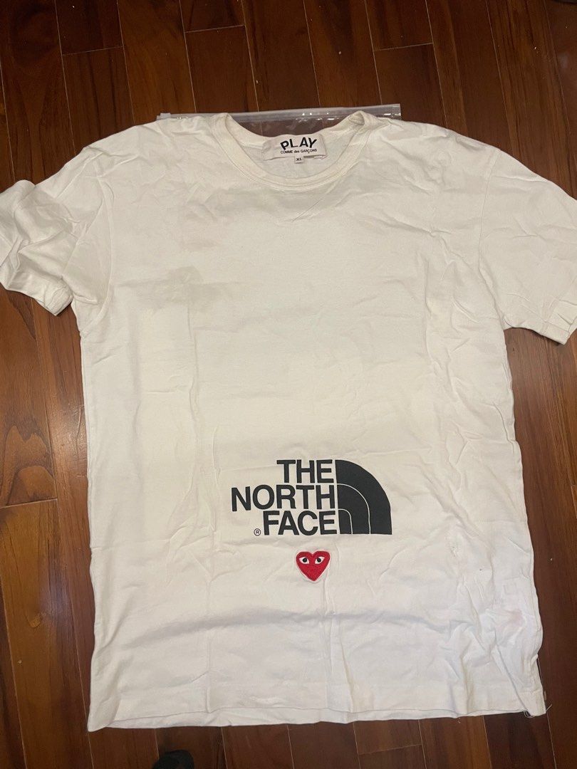 COMME des GARCONS Play The North Face x Play T-Shirt, 男裝, 上身及
