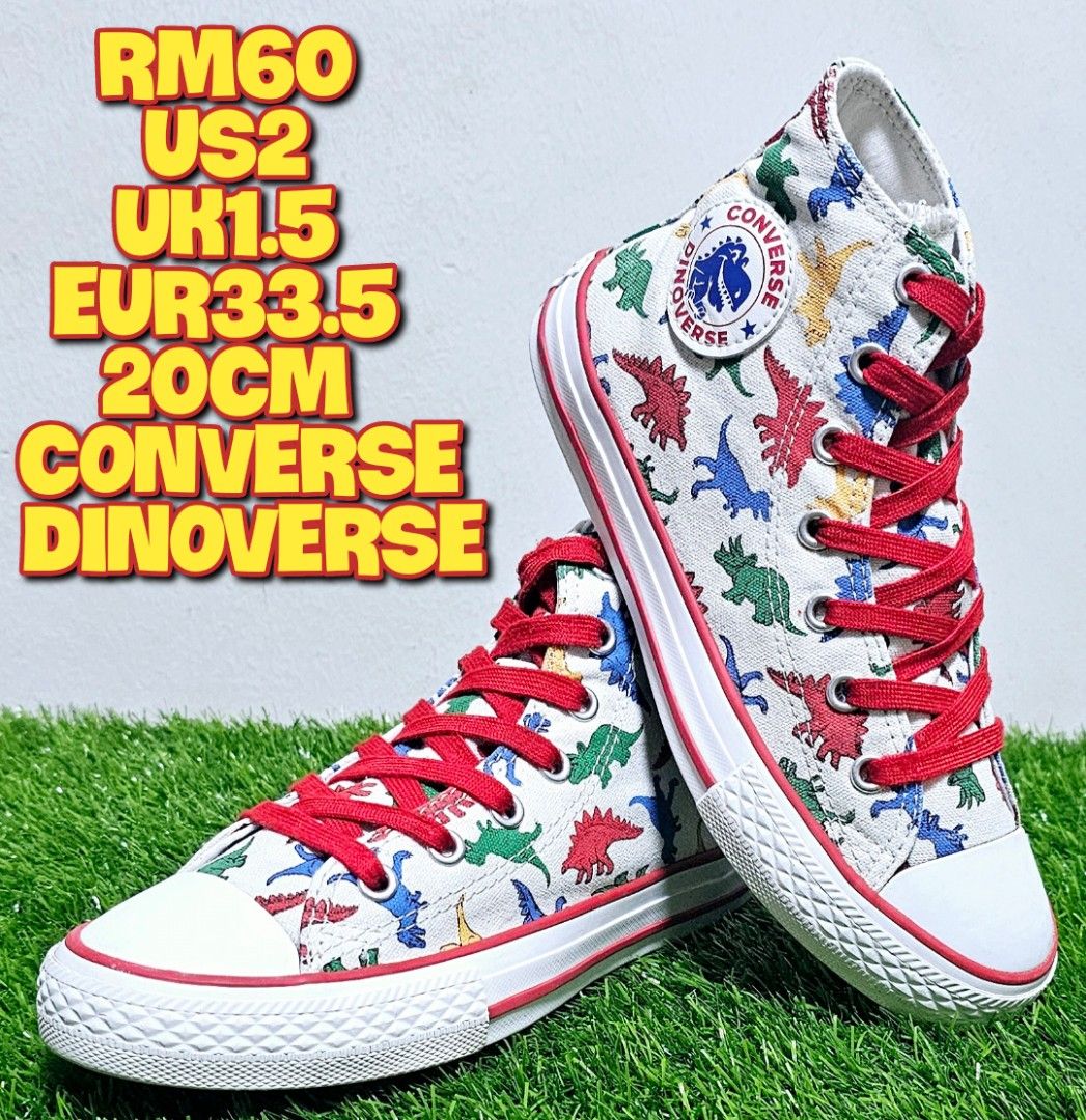 Converse outlet dinoverse toddler