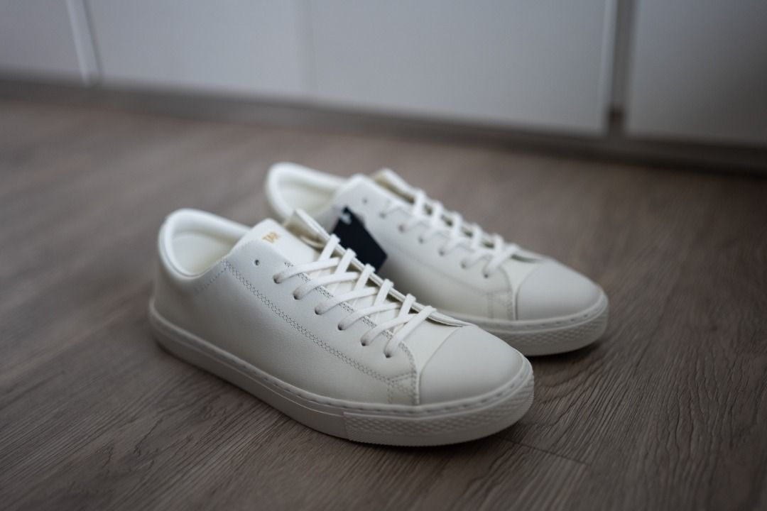White leather oxford converse shop