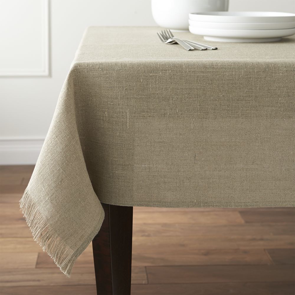 Crate and barrel tablecloth cheap