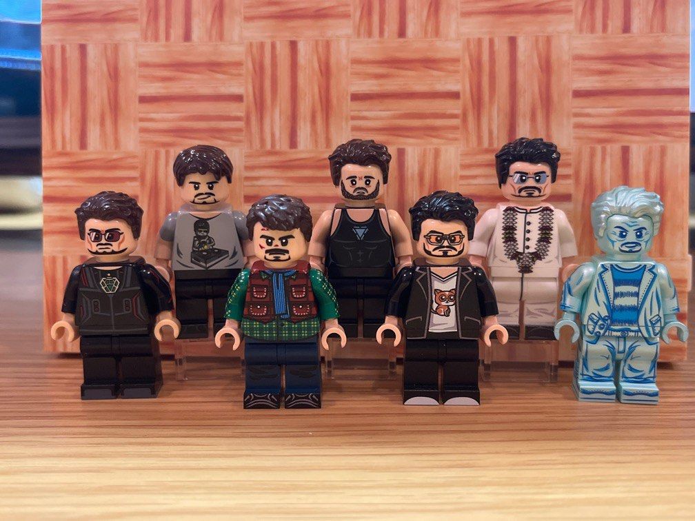 Lego custom top tony stark