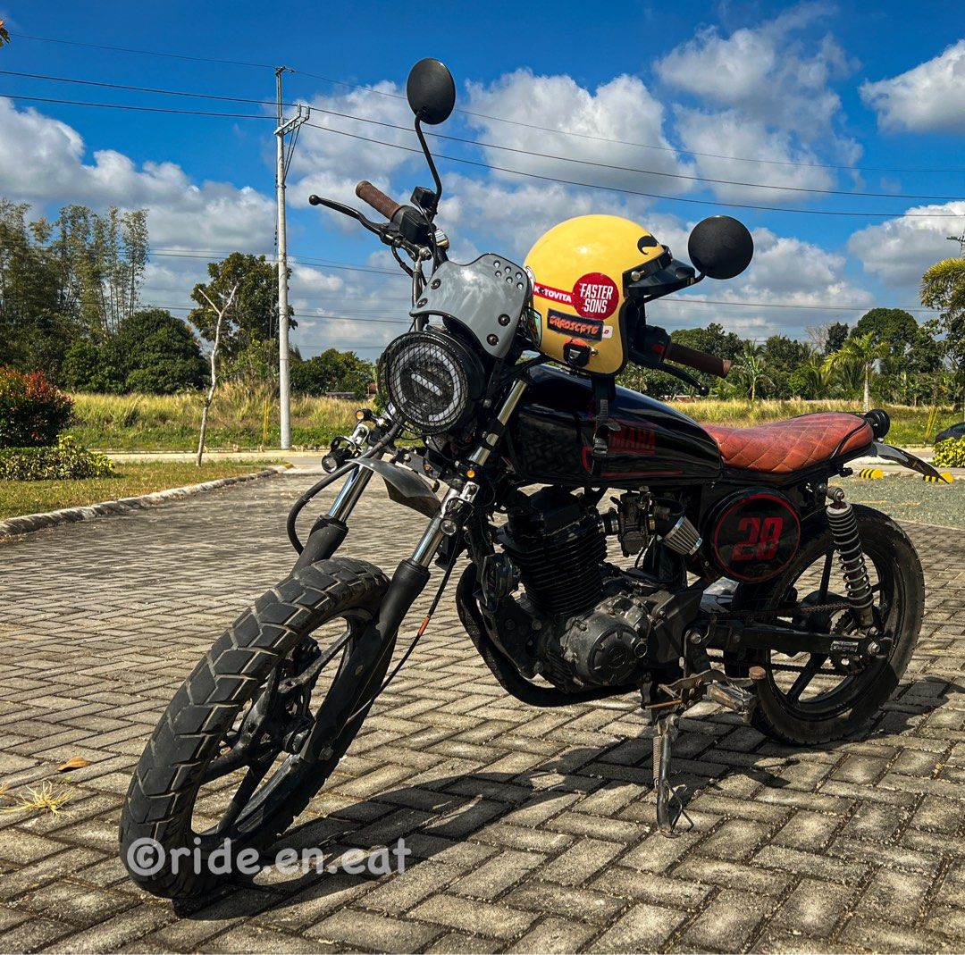 Yamaha sz shop scrambler
