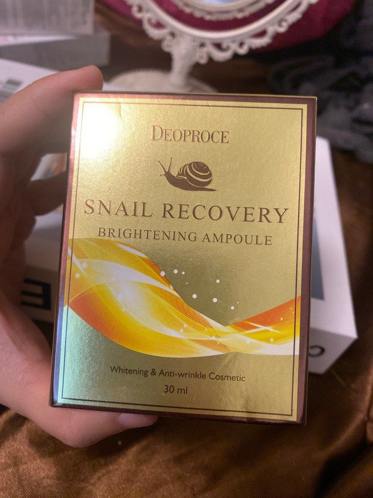 Deoproce Snail Recovery Brightening Ampoule, Beauty & Personal Care ...