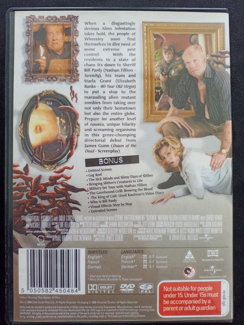 Dvd Slither Hobbies Toys Music Media Cds Dvds On Carousell