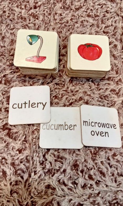EARLY VOCABULARY LEARNING - EVERYDAY OBJECTS FLASHCARDS, Hobbies & Toys ...